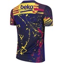 Camisa Pré-Jogo Barcelona II 19/20 Nike - Masculina - Foto 4