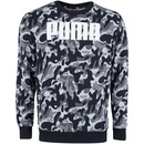 Blusão Puma Rebel Camo Crew TR - Masculino - Foto 1