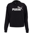 Blusão com Capuz Puma Ess Logo Cropped Hoody - Feminino - Foto 1