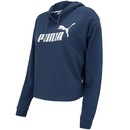Blusão com Capuz Puma Ess Logo Cropped Hoody - Feminino - Foto 3