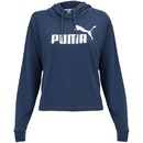 Blusão com Capuz Puma Ess Logo Cropped Hoody - Feminino - Foto 1