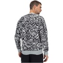 Blusão de Moletom Nike Crew AOP - Masculino - Foto 2