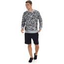 Blusão de Moletom Nike Crew AOP - Masculino - Foto 3