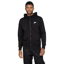 Jaqueta com Capuz Nike Club Hoodie FZ FT - Masculina - Foto 2