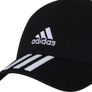 Boné Aba Curva adidas Basebal 3 Stripes Cotton Twil - Strapback - Adulto - Foto 5