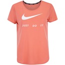 Camiseta Nike Top SS Swoosh Run - Feminina - Foto 1