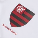 Kit de Uniforme de Futebol do Flamengo com Calção e Camisa Torcida Baby - Infantil - Foto 6