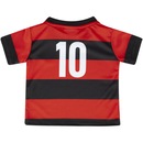 Camiseta do Flamengo Avulsa Sublimada 031SX Torcida Baby - Infantil - Foto 2