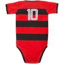 Body do Flamengo Listrado Torcida Baby - Infantil - Foto 2