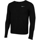 Camiseta Manga Longa Nike Dry Fit Miler - Masculina - Foto 3