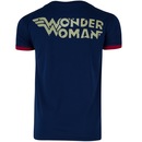 Camiseta Liga da Justiça Mulher Maravilha - Infantil - Foto 2