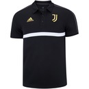 Camisa Polo Juventus 3S adidas - Masculina - Foto 1