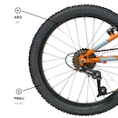 Bicicleta Caloi Snap - Aro 20 - Freios V-Brake - Infantil - Foto 8