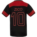 Camiseta do Flamengo Zico Retrô - Infantil - Foto 2
