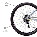 Mountain Bike Caloi Atacama - Aro 29 - Freio Disco Hidráulico - Câmbio Traseiro Shimano Altus - 27 V - Foto 7