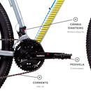 Mountain Bike Caloi Atacama - Aro 29 - Freio Disco Hidráulico - Câmbio Traseiro Shimano Altus - 27 V - Foto 8