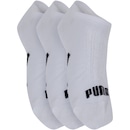 Kit de Meias Sapatilha Puma Esportiva com 3 Pares - 39 a 43 - Adulto - Foto 3