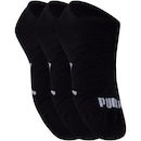 Kit de Meias Sapatilha Puma Esportiva com 3 Pares - 39 a 43 - Adulto - Foto 3