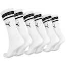 Kit de Meias Cano Médio Puma Esportiva com 3 Pares - 39 a 43 - Adulto - Foto 2