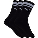 Kit de Meias Cano Médio Puma Esportiva com 3 Pares - 39 a 43 - Adulto - Foto 1