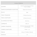 Bicicleta Caloi Urbam 700 - Aro 700 - Freio V-Brake - Câmbio Traseiro Shimano - 21 Marchas - Foto 10