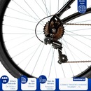 Bicicleta Caloi 400 Comfort M - Aro 26 - Freios V-Brake - Câmbio Traseiro Shimano - 21 Marchas - Foto 7