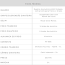 Bicicleta Caloi 400 Comfort M - Aro 26 - Freios V-Brake - Câmbio Traseiro Shimano - 21 Marchas - Foto 9