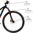 Mountain Bike Caloi Évora - Aro 29 - Freio a Disco Hidráulico - Câmbio Traseiro Shimano - 24 Marchas - Foto 5