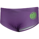 Conjunto Camiseta Manga Longa com Proteção Solar UV e Sunga Marvel Hulk - Infantil - Foto 5