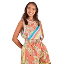 Camiseta Regata Farm Rio Telas Bananas Coloridas - Feminina - Foto 1