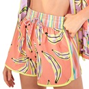 Short Farm Rio Nylon Bananas Coloridas - Foto 1