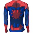 Camisa de Compressão Manga Longa Marvel Homem Aranha - Masculina - Foto 2