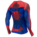 Camisa de Compressão Manga Longa Marvel Homem Aranha - Masculina - Foto 4