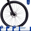 Mountain Bike Caloi Atacama Flex - Aro 29 - Freio a Disco Hidráulico - Câmbio Microshift - Foto 4