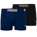 Kit de Cuecas Boxer sem Costura Puma com 2 Unidades - Adulto - Foto 3