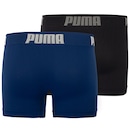 Kit de Cuecas Boxer sem Costura Puma com 2 Unidades - Adulto - Foto 4