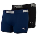 Kit de Cuecas Boxer sem Costura Puma com 2 Unidades - Adulto - Foto 1