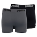 Kit de Cuecas Boxer sem Costura Puma com 2 Unidades - Adulto - Foto 4