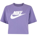 Blusa Cropped Nike Tee Sportswear Essential - Feminina - Foto 1