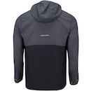 Jaqueta ASICS com Capuz Corta Vento Bicolor - Masculina - Foto 8