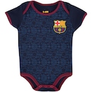 Body Barcelona Jogadas com Babador - Baby - Foto 1