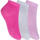 Kit de Meias Sapatilha Oxer com 3 Pares - 27 a 30 - Infantil - Foto 2