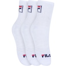 Kit de Meias Cano Alto Fila Tripack FBOX com 3 Pares - 34 a 38 - Adulto - Foto 3