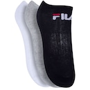 Kit de Meias Invisível Fila Tripack com 3 Pares - 34 a 38 - Adulto - Foto 2