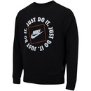 Blusão Nike Sportwear JDI FLC Crew - Masculino - Foto 4