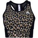 Top Fitness adidas Leopard Suporte Leve - Adulto - Foto 5