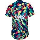 Camisa Pré-Jogo Barcelona 20/21 Nike - Feminina - Foto 2