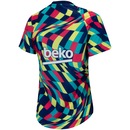 Camisa Pré-Jogo Barcelona 20/21 Nike - Feminina - Foto 4