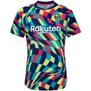 Camisa Pré-Jogo Barcelona 20/21 Nike - Feminina - Foto 1