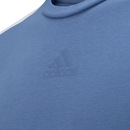Camiseta adidas Manga Curta Color Block Linear - Masculina - Foto 4
